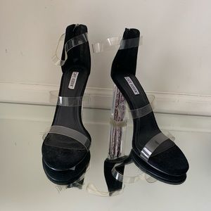 Black Sandal Heels